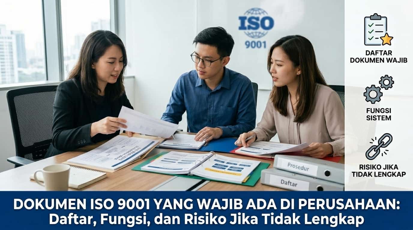 Dokumen ISO 9001 yang Wajib Ada di Perusahaan: Daftar, Fungsi, dan Risiko Jika Tidak Lengkap 